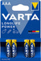 Varta Longlife Power - Alkaline Batterijen AAA - Krachtige energie voor hoogverbruikers (50 stuks)