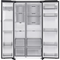 Samsung RS80F66KBT - Amerikaanse Koelkast - 634 Liter - Energieklasse B - 32 dB - Platina Roestvrij Staal