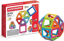 Magformers Basic Set Line - 30 Onderdelen - Magnetisch speelgoed