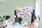 Magic-Chart Legamaster whiteboard XL 90x120cm wit | 4 stuks