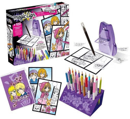 Magic Lign - LANSAY - Repro Manga Chibi Box - 100 illustraties - Vanaf 7 jaar