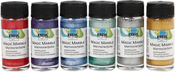 Magic Marble, Metallic Kleuren, 20 ml, 6 Fles