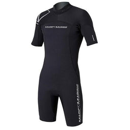 Magic Marine Brand Shorty kids 3/2 mm wetsuit met korte armen korte benen