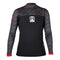 Magic Marine Racing Vest L/S Neoprene Summer 1,5 mm Flatlock wetsuit top heren zwart L