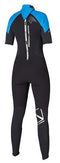 Magic Marine Ultimate Shortarm 3/2 wetsuit Back-Zip met korte mouwen en lange benen