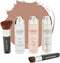 Magic Minerals AirBrush Foundation 5-delige set by Jerome Alexander – Medium – incl. 2 Kabuki kwasten, AirBrush Primer en AirFinish settingspray - Make-up met een natuurlijke dekking