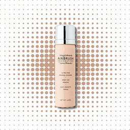 Magic Minerals AirBrush Foundation by Jerome Alexander – Warm/Medium – Foundation Make-up met een natuurlijke dekking - Met Hylaluronzuur en Agrireline