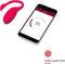 Magic Motion Flamingo Vibrerend Ei - Discreet Draagbaar - Sex Toys voor Vrouwen - Vibrators voor Vrouwen - Vibrerende Eieren - Seksspeeltjes - Vibrerend Ei met App Bestuurbaar - Koppel Vibrator - Roze