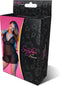 Magic Silk Babydoll met Open Rug en G-String Set - M black S/M