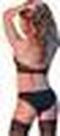 Magic Silk Halter Bandeaux & Panty Set - M black L/X