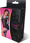 Magic Silk Nachthemd & G-String Set - M black L/X