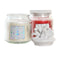 Geurkaars DKD Home Decor Koraal Mediterrane 430 g (2 Stuks)