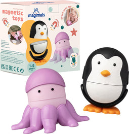 Magimals Wibbly Wobbly Sealife| magnetisch speelgoed| baby speelgoed| speelgoed 1 jaar/2jaar/3jaar| speelgoed jongens en meisjes| badspeelgoed| dierenspeelgoed