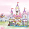 Magisch Kasteel Bouwset - 3 Verdiepingen - Prinsessenslot met Koetsen en Poppen 6+