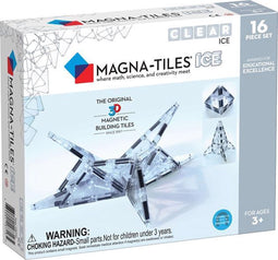 Magna Tiles - 16 stuks ICE - Magnetisch Constructiespeelgoed