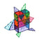 Magna Tiles - 32 stuks Clear Colors - Constructiespeelgoed