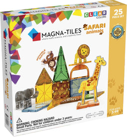 Magna Tiles - Safari Animals Dieren - Magnetisch Speelgoed 25st