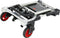Magnacart 2-in-1 Steekwagen en Plateauwagen - Steekkar max. 80KG - Platformwagen max. 137KG - Transportwagen Inklapbaar - Transportwagen met Stevige Wielen - Kunststof/ Staal