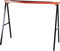 Magnacart Opvouwbare Schraag - Klapschraag Max.125KG - Anti-Slip Werkoppervlak - 99,5 x 48 x 78 CM - Rood