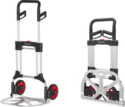 Magnacart Opvouwbare Steekwagen - Draagvermogen tot 200KG - Transportwagen - 60 x 9 x 102 CM - Lichtgewicht Aluminium