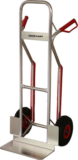 Magnacart Steekwagen 200KG - Staal - 42 x 48 x 117,5 CM - Wielen voor elk Terrein - Zilver