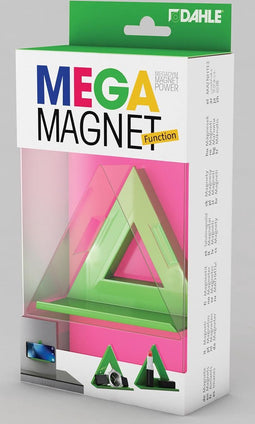 Magneet dahle mega delta xl groen | 4 stuks