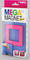Magneet dahle mega square xl roze | 6 stuks