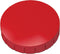 Magneet MAUL Solid 32mm 800gr rood | 12 stuks