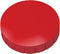 Magneet MAUL Solid 32mm 800gr rood | 12 stuks