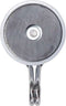 Magneet met haak, Ø 37 mm, 2 st / set, 5 kg, blister