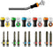 Magnet Driver™ Set 17 | Schroevendraaierset | Magnetische schroefhouder | Schroefbit | Bitset toevoeging | Boormachine accessoire | Boorbit | Bitset
