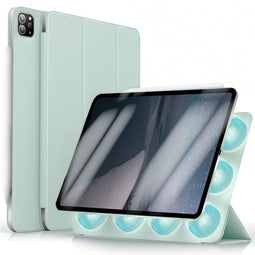 Magnetic Bookcase voor de iPad Pro 12.9 (2020 -2022) - Lichtgroen
