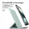 Magnetic Bookcase voor de iPad Pro 12.9 (2020 -2022) - Lichtgroen