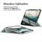 Magnetic Bookcase voor de iPad Pro 12.9 (2020 -2022) - Lichtgroen