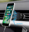 Magnetische smartphone houder voor in de Auto - Ventilator montage - Inclusief magneten - 360 graden roteerbaar - Geschikt voor alle Smartphones - Mobiparts