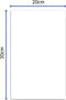 Magnetische vellen, 200 x 300 mm