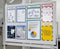 Magnetoplan 1131703 Magnetisch frame Blauw DIN A4 staand, DIN A5 liggend