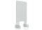 Magnetoplan hygiëne wandteller display - 50x85cm - door rijke 25x20 cm - transparant