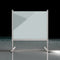 Magnetoplan hygiëne wandteller display - 82,9x92.7x62cm - transparant - acrylglas