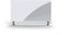 Magnetoplan hygiëne wandteller display met beugels - 100x60cm - transparant - acryl