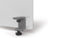 Magnetoplan hygiëne wandteller display met beugels - 160x60cm - transparant - acryl