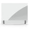 Magnetoplan hygiëne wandteller display met beugels - 160x60cm - transparant - acryl