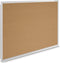 Magnetoplan ontwerp -Pinboard pin wand kurk paneel SP - (b) 90x (h) 60 cm - bruin kurk