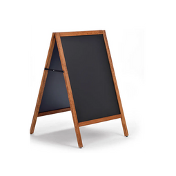 Magnetoplan Outdoor Customer Stopper - DIN A1 - 70.4x115x75cm (BXHXT) - Zwart/Bruin