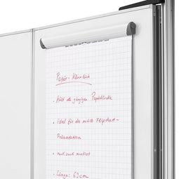 Magnetoplan Papierklemmende strip Flipchart Block Holder - Magnetic - zonder gaten