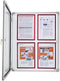 Magnetoplan Show Box Inner Showcase SP - 6xdin A4 - 87x75x4cm (BXHXT) - Wit