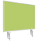 Magnetoplan Tafelscheiding Variopin - 80x50cm - 1 pagina whiteboard - 1 pagina vilt - groen