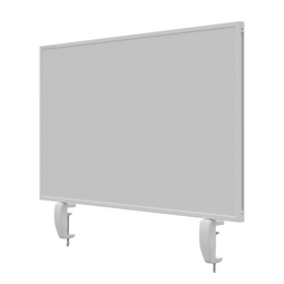 Magnetoplan Tafelscheiding Variopin - 80x50cm - 1 pagina whiteboard - 1 pagina vilt - Oranje