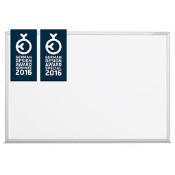Magnetoplan wit wandpaneel schrijfbord whiteboard cc - archivering - 90x60cm (bxh) - wit