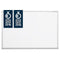Magnetoplan wit wandpaneel schrijfbord whiteboard cc - archivering - 90x60cm (bxh) - wit